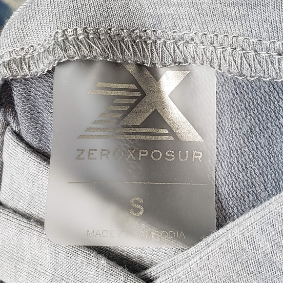 Zeroxposur gray lightweight sweatshirt top - Picture 4 of 4